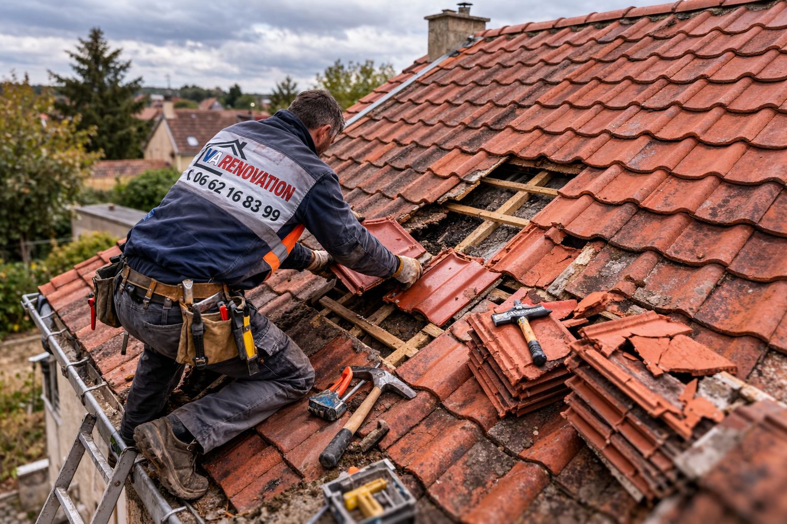 Urgence toiture et réparation de fuite